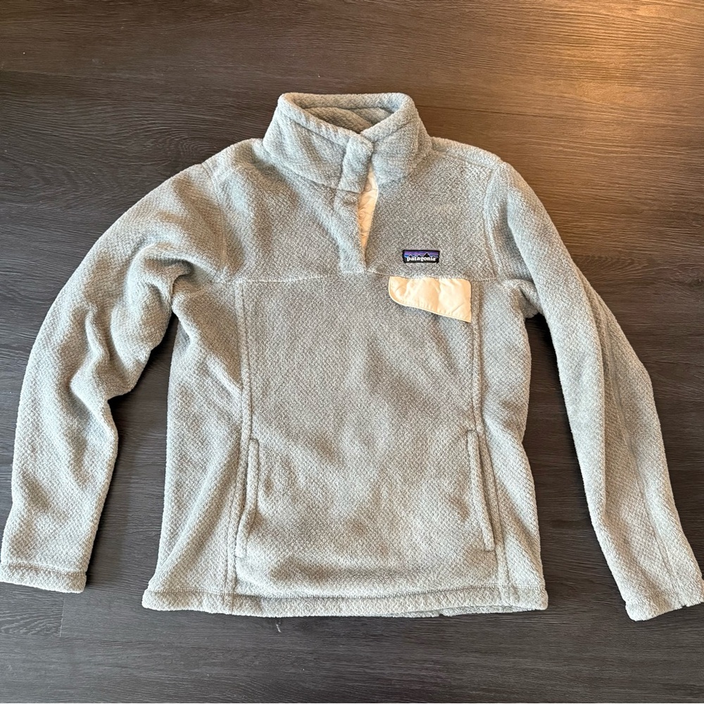 Patagonia Gray Fleece Pullover for Women